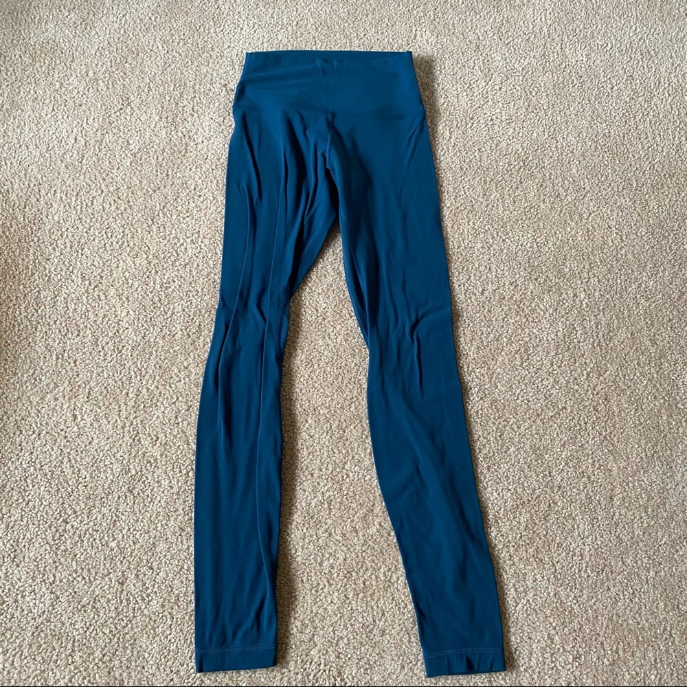 Lululemon Align Pant 28” Size 4 Code Blue